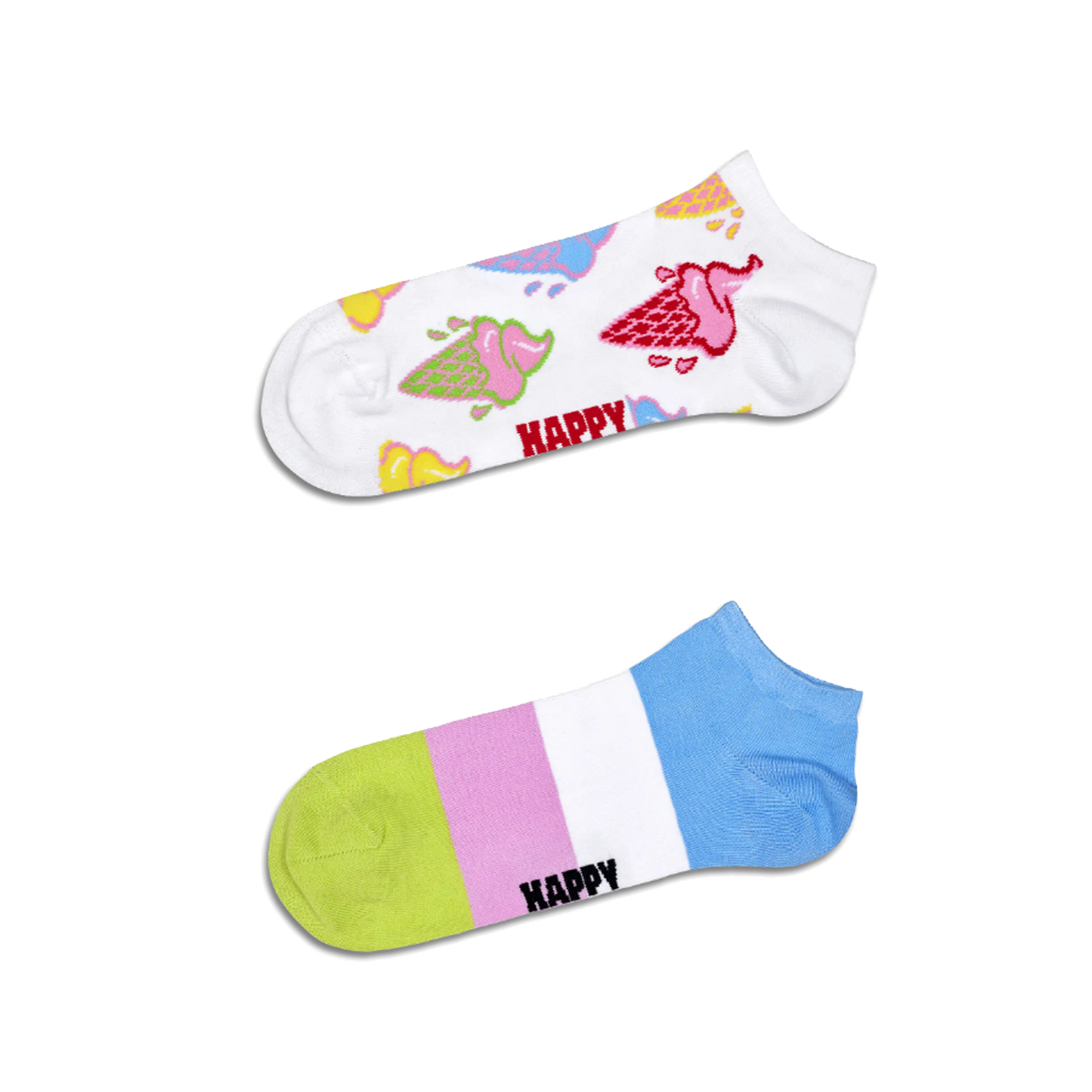 2-PACK ICE CREAM & STRIPE LOW