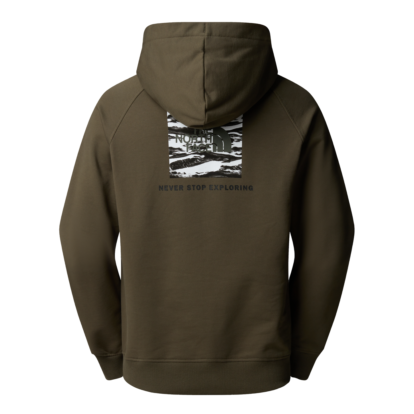 FELPA CAPPUCCIO RAGLAN BOX NSE EDGE OF LIGHT