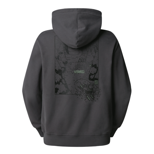 FELPA CAPPUCCIO POWDER DAYS RELAXED