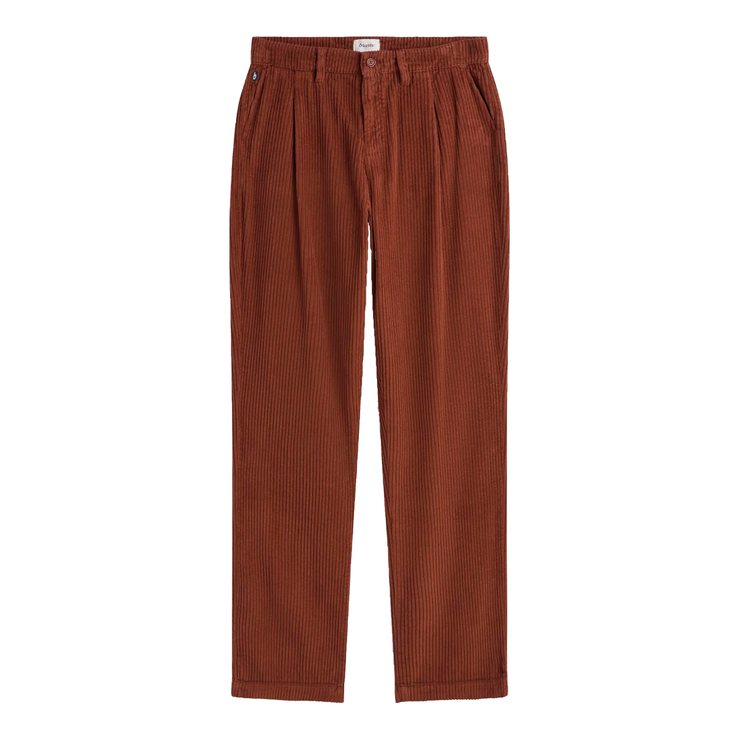 CORDUROY PLEATED CHINO