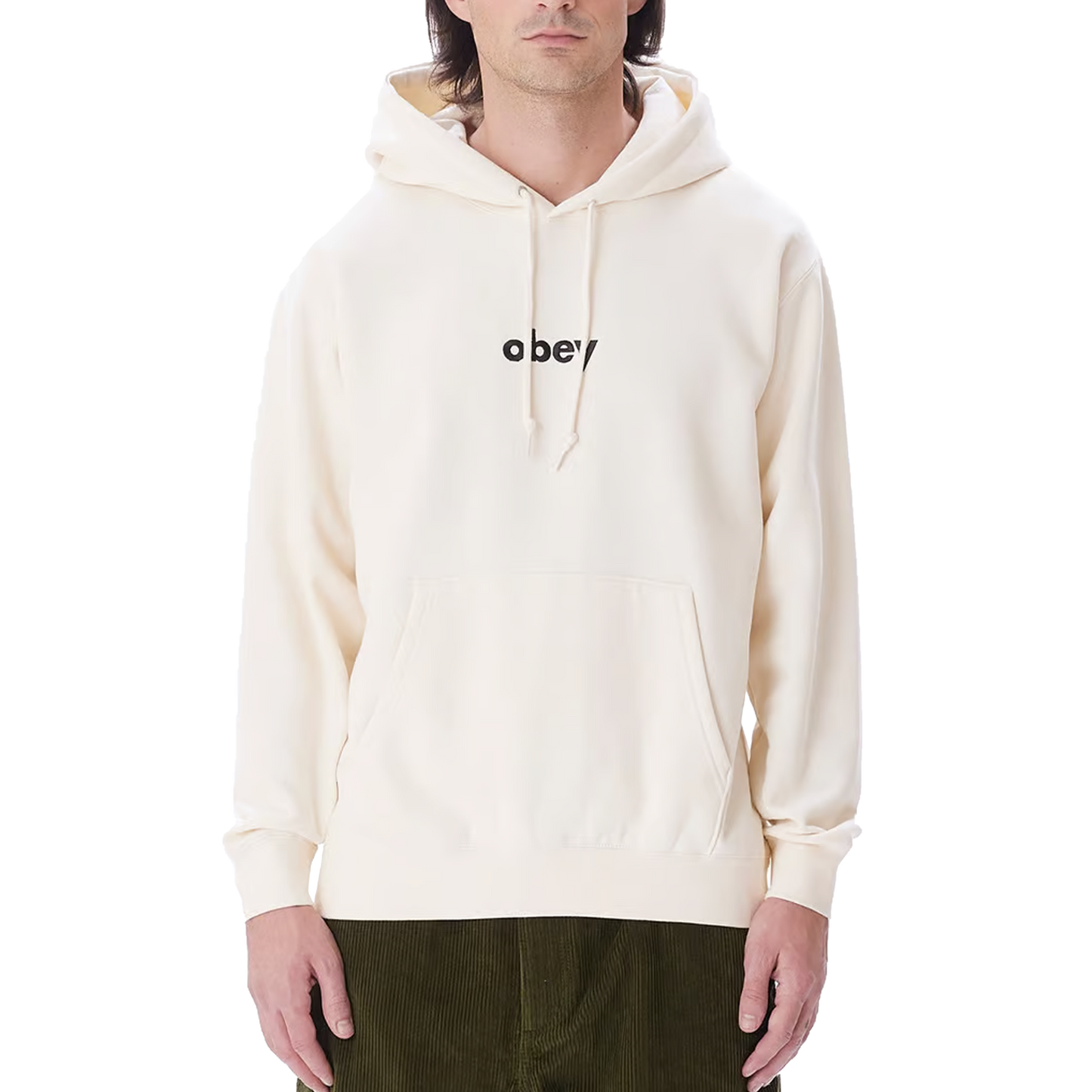 FELPA CON CAPPUCCIO LOWERCASE