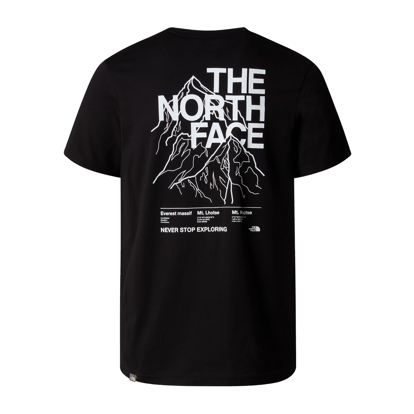 T-SHIRT MOUNTAIN OUTLINE