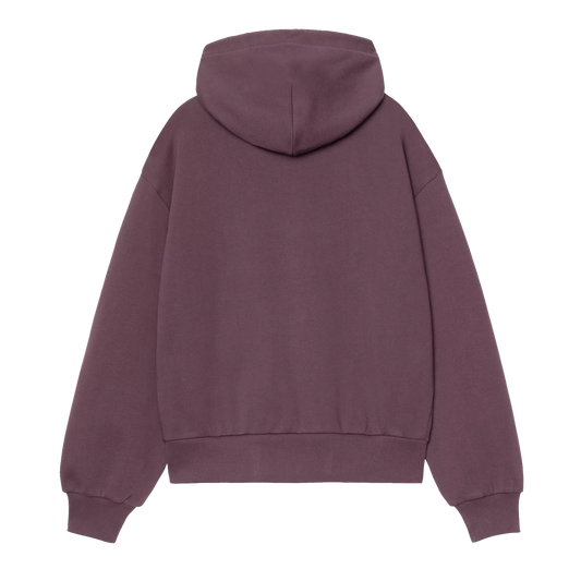 W' FELPA ZIP CAPPUCCIO CASEY