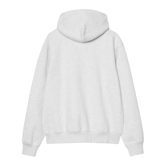 FELPA CAPPUCCIO CARHARTT ASH HEATHER