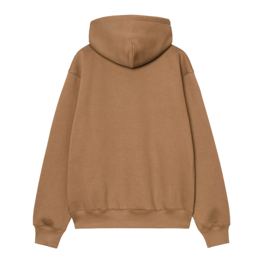 FELPA CAPPUCCIO CARHARTT WIP H BROWN
