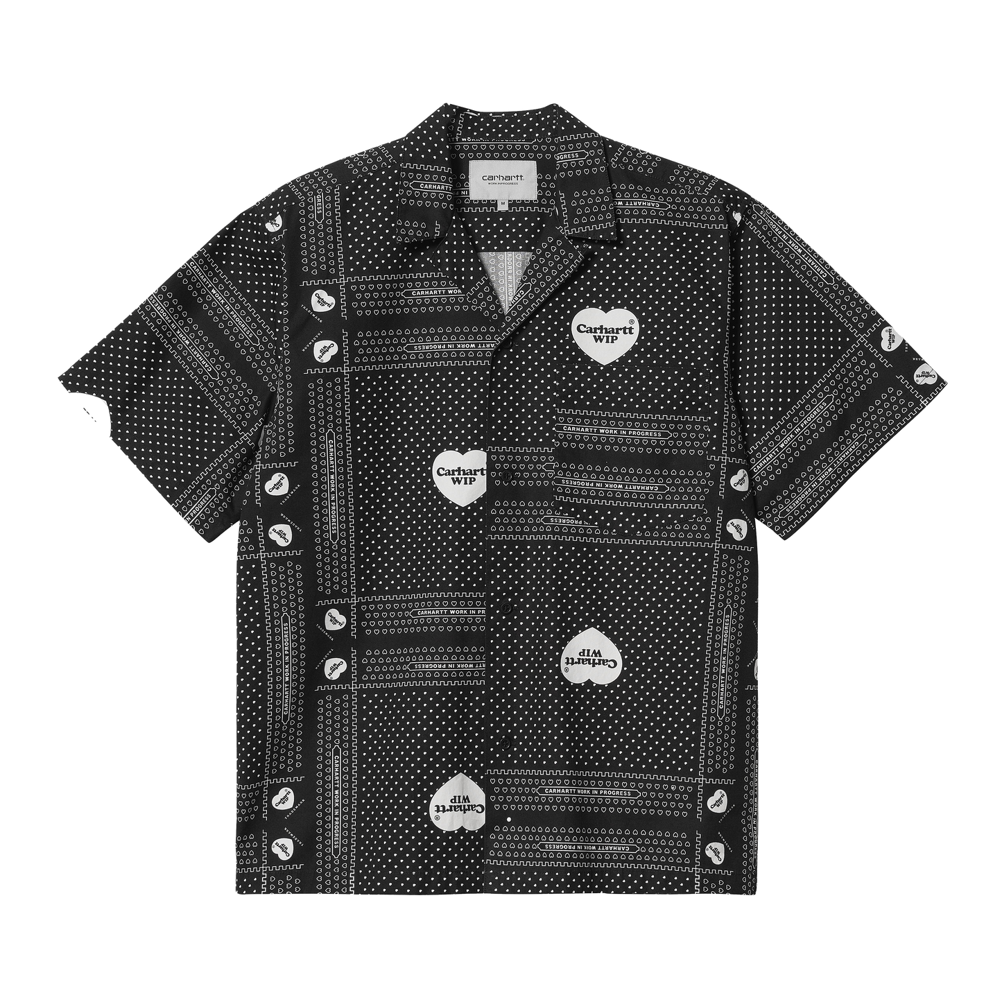 CAMICIA MANICA CORTA HEART BANDANA