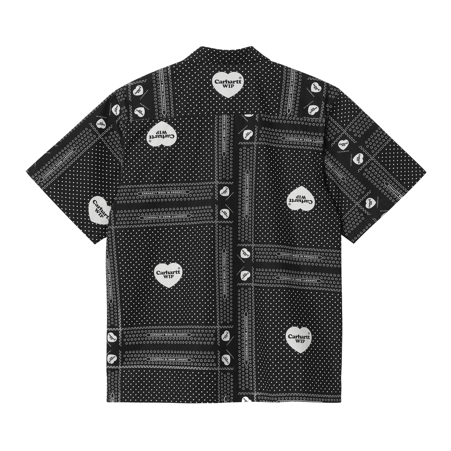 CAMICIA MANICA CORTA HEART BANDANA