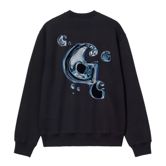 FELPA GIROCOLLO SOLAR CHROME