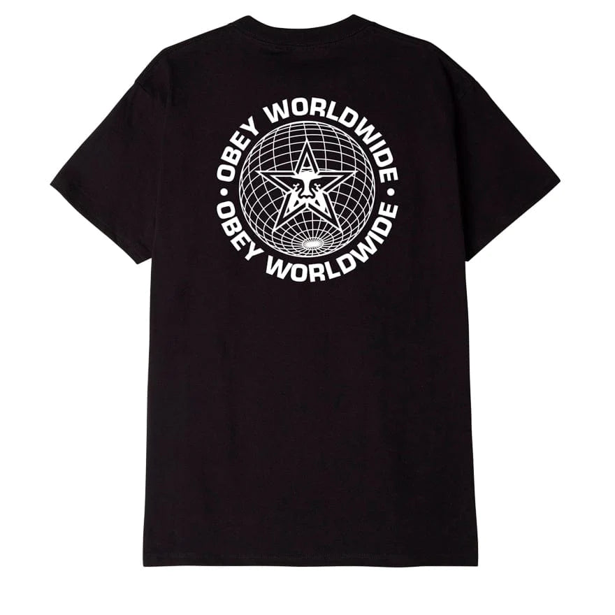 T-SHIRT OBEY WORLDWIDE GLOBE CLASSIC