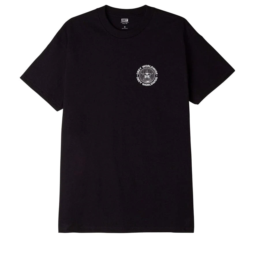 T-SHIRT OBEY WORLDWIDE GLOBE CLASSIC