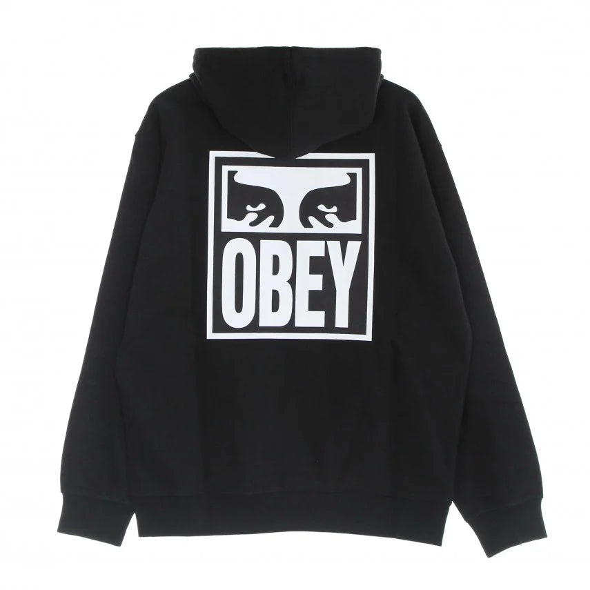 FELPA CON CAPPUCCIO OBEY EYES ICON PREMIUM FLEECE