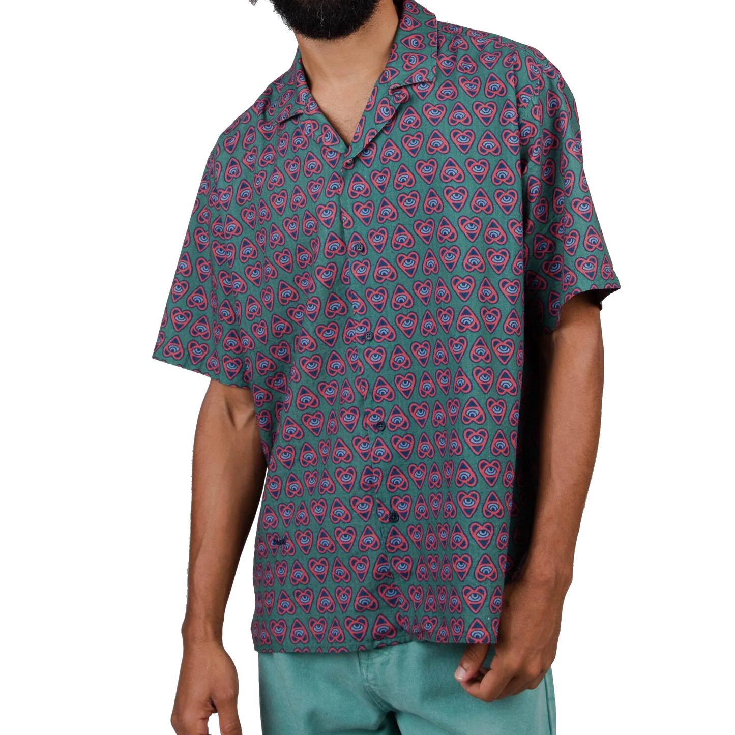 CAMICIA MANICA CORTA HEART ALOHA 1960