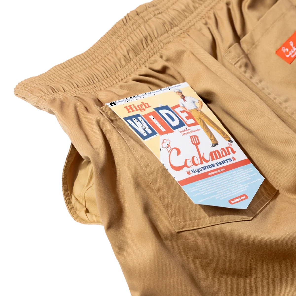 PANTALONE CHEF PANTS HIGH WIDE