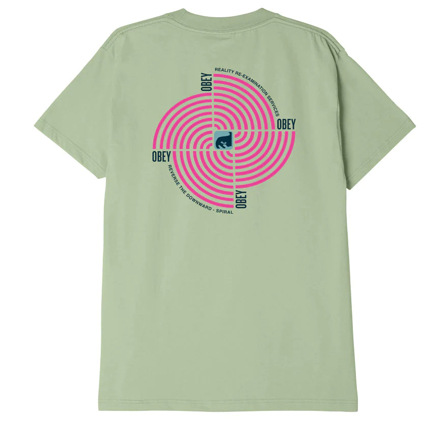 T-SHIRT OBEY DOWNWARD SPIRAL CLASSIC