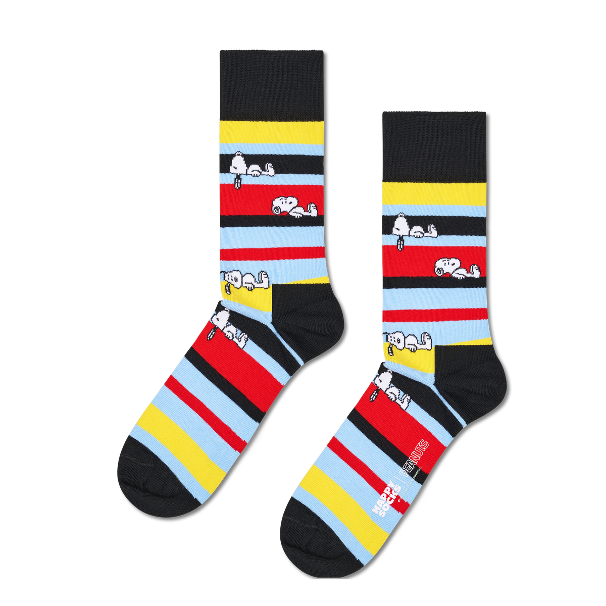 CALZA PEANUTS SNOOPY STRIPE