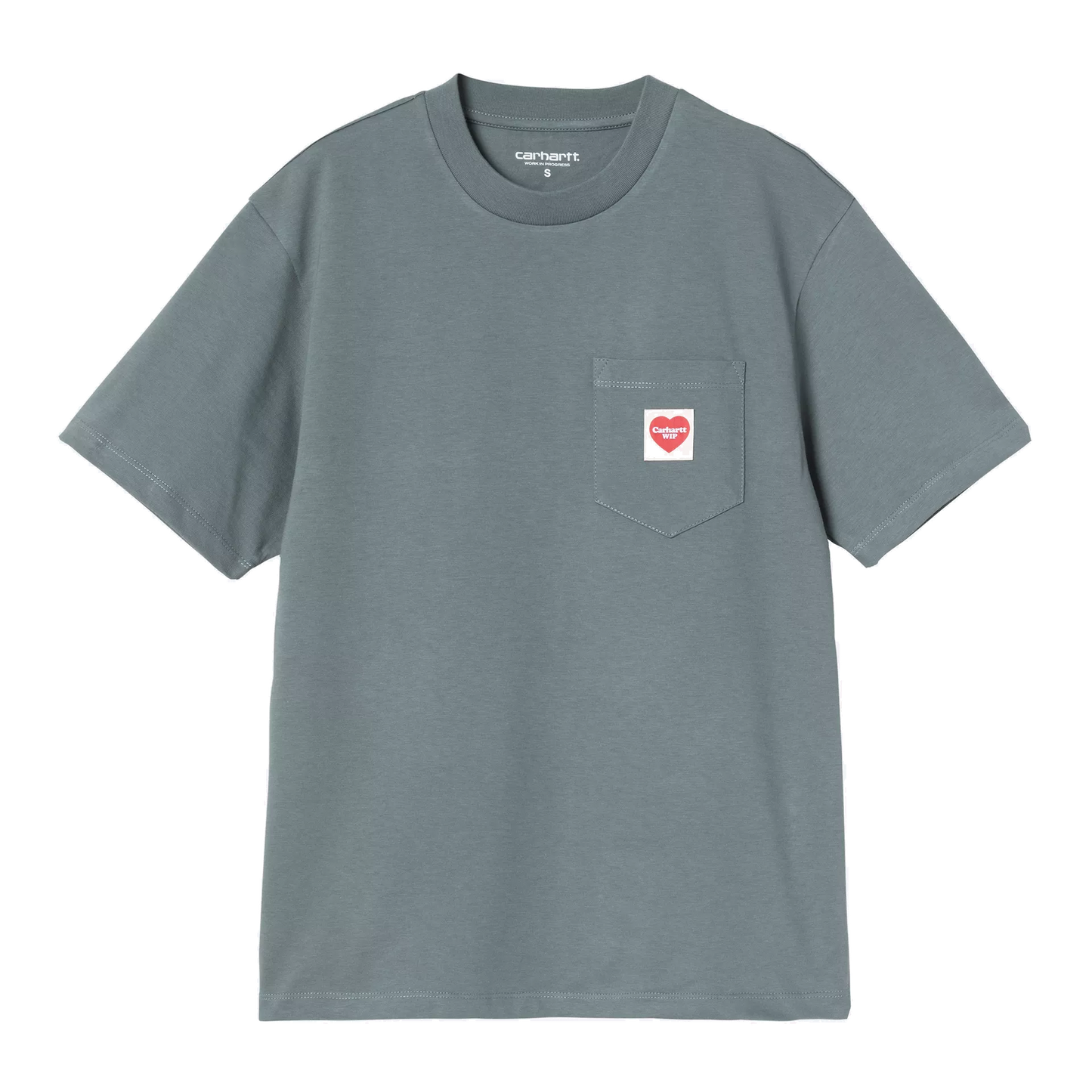W' T-SHIRT POCKET HEART