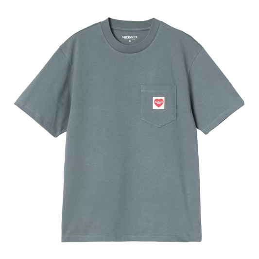 W' T-SHIRT POCKET HEART