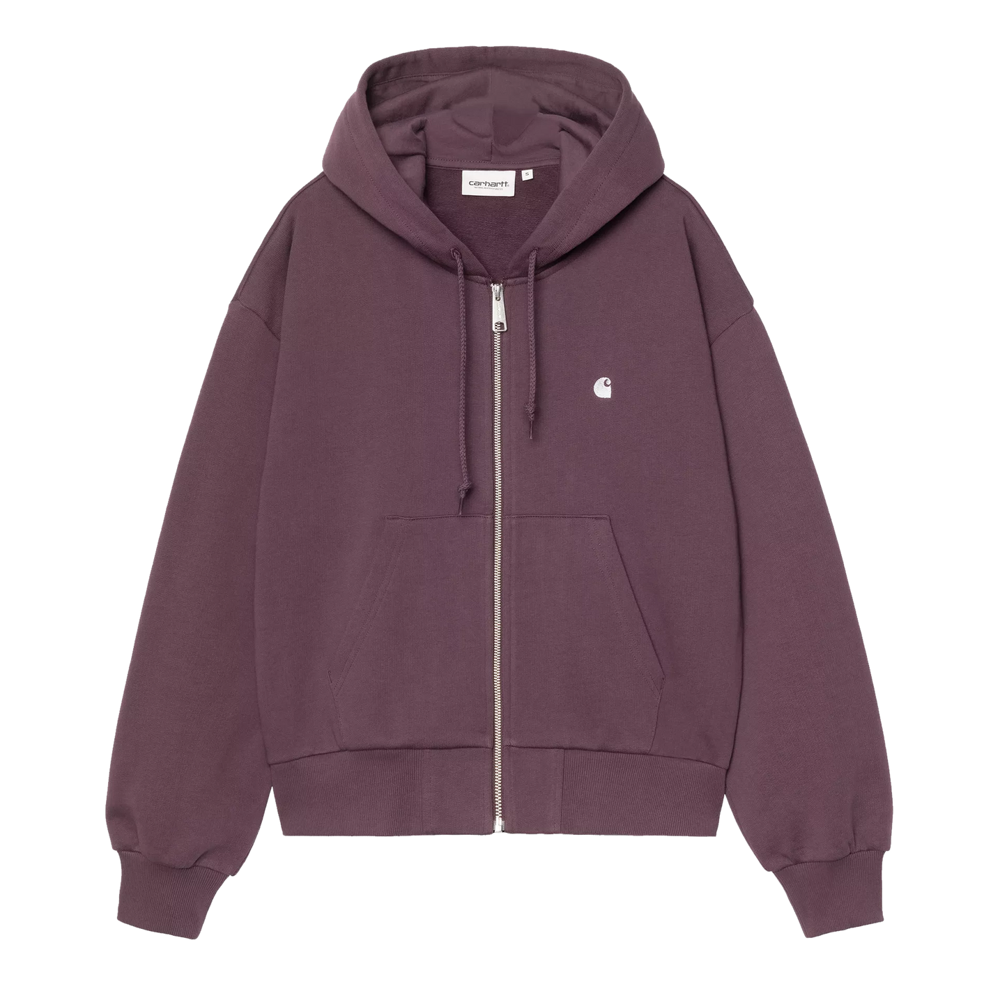 W' FELPA ZIP CAPPUCCIO CASEY