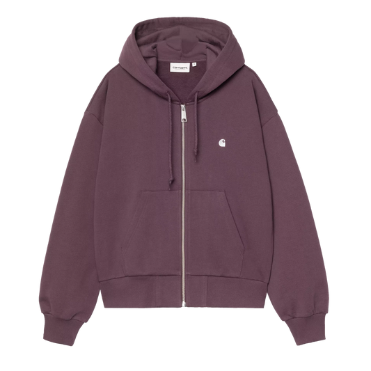 W' FELPA ZIP CAPPUCCIO CASEY