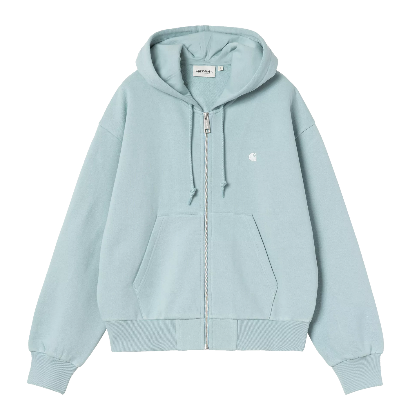 W' FELPA ZIP CAPPUCCIO CASEY