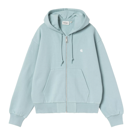 W' FELPA ZIP CAPPUCCIO CASEY