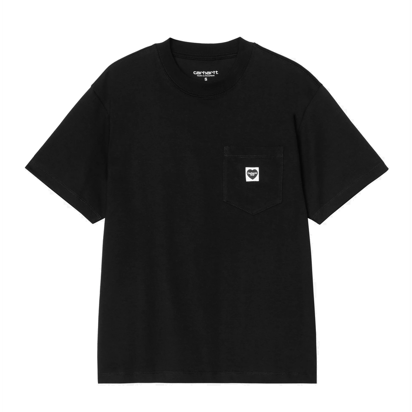 W' T-SHIRT POCKET SMALL HEART
