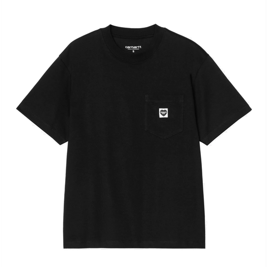 W' T-SHIRT POCKET SMALL HEART