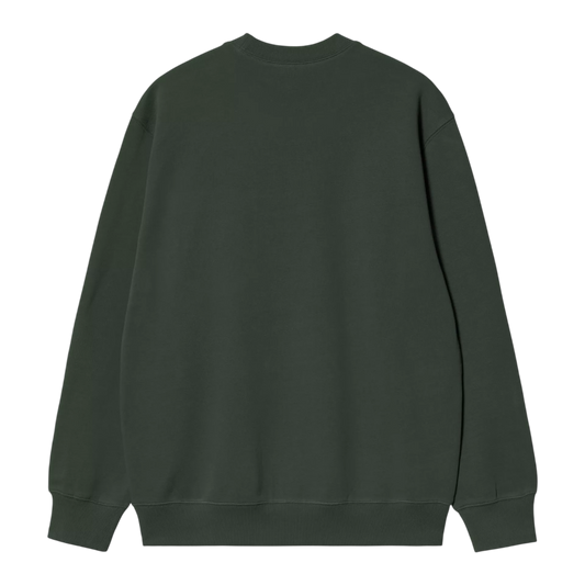 FELPA GIROCOLLO CARHARTT DARK SCARAB