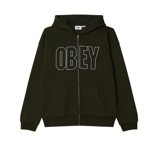 FELPA CAPPUCCIO ZIP GORDON EXTRA HEAVY