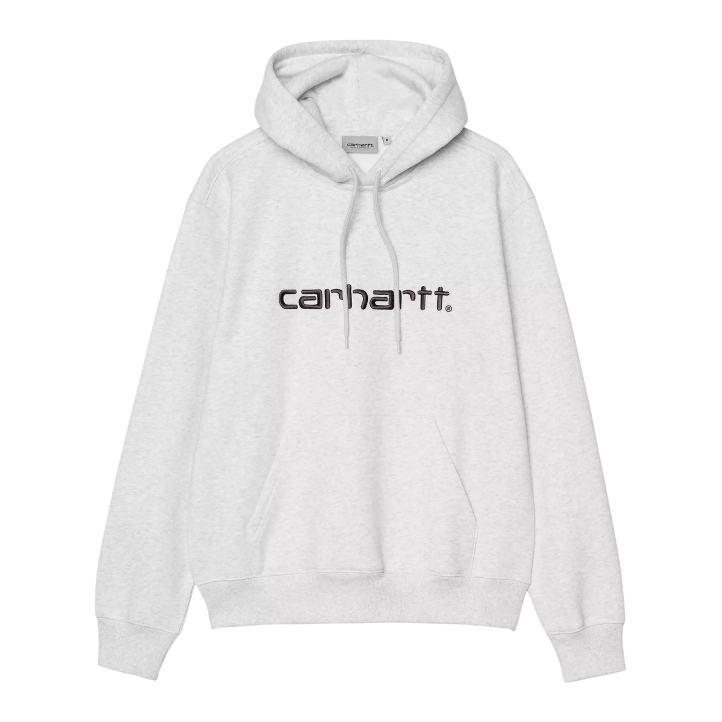 FELPA CAPPUCCIO CARHARTT ASH HEATHER