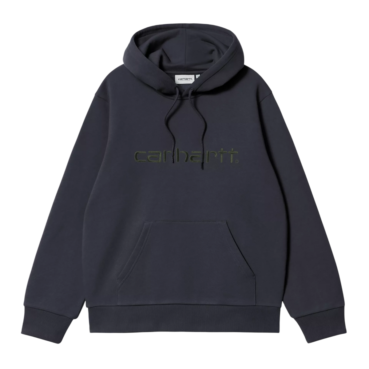 FELPA CAPPUCCIO CARHARTT DARK NAVY