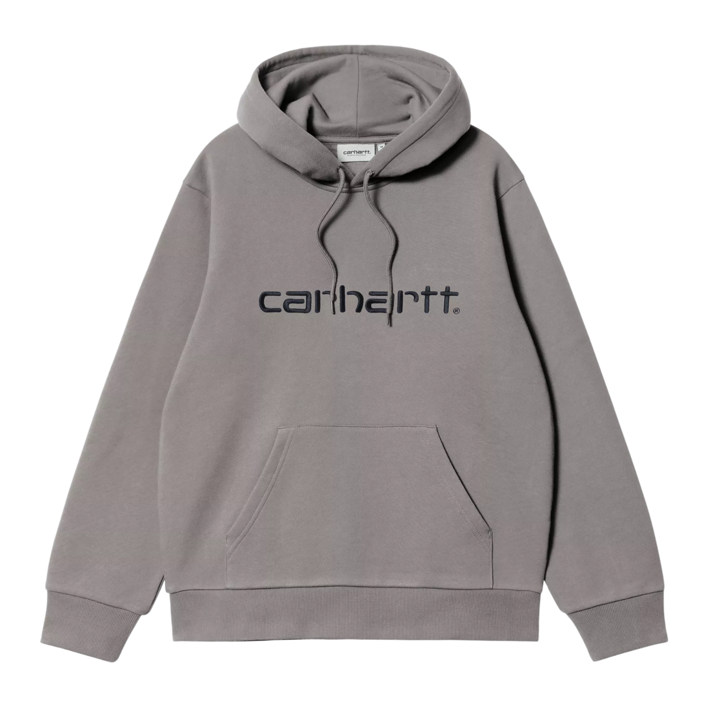 FELPA CAPPUCCIO CARHARTT SHADY GREY