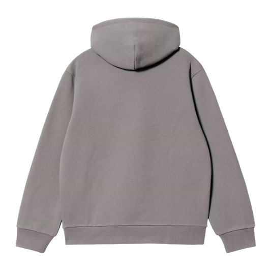 FELPA CAPPUCCIO CARHARTT SHADY GREY