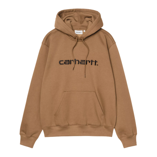 FELPA CAPPUCCIO CARHARTT WIP H BROWN